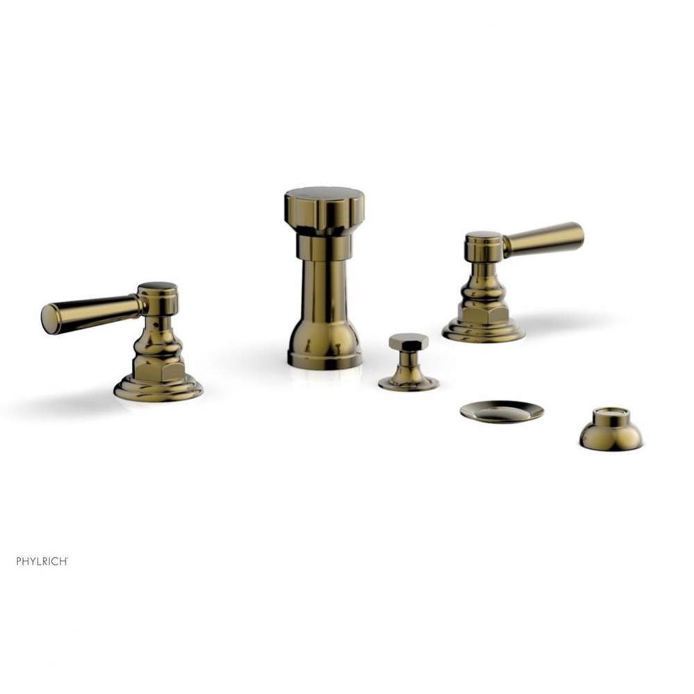 4 Hole Bidet, Cross Hdl