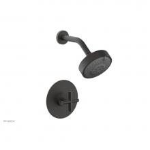 Phylrich 120-21-10B - Pb Shower Set Cross Handle