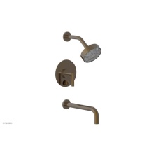 Phylrich 120-27-10/047 - Transition Pb T/S Set Lever Handle 10'' Spout