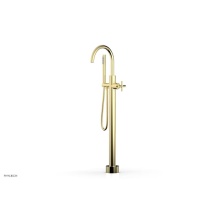 Phylrich 120-44-01/003 - Floor Mounted Tub Filler Cross Hdl W/Handshwr-Tall