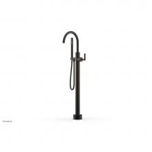 Phylrich 120-45-01/10B - Floor Mounted Tub Filler Lever Hdl W/Handshwr-Tall
