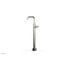 Phylrich 120-46-04/014 - Floor Mounted Tub Filler Cross Hdl-Short