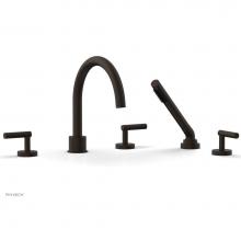 Phylrich 120-49/11B - Deck Tub Set W H/Shwr Lever Handle