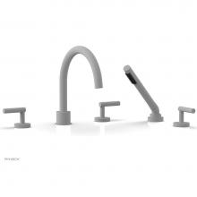 Phylrich 120-49/050 - Deck Tub Set W H/Shwr Lever Handle