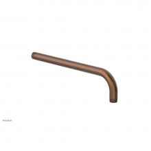 Phylrich 12154/05A - Antique Copper 12'' 90 Degree Wall Shower Arm