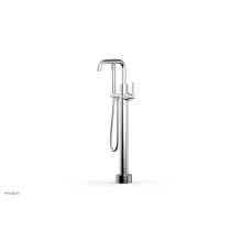 Phylrich D130-45-03/026 - Floor Mounted Tub Filler Lever Tubular W/Handshwr-Short