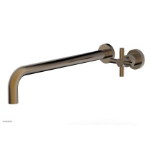 Phylrich D131-18/047 - 14'' Single Handle Lav Set Tubular Cross