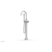 Phylrich D131-44-03/050 - Floor Mounted Tub Filler Cross Tubular W/Handshwr-Short