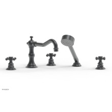 Phylrich 161-48/15G - Deck Tub Set W/ Hs