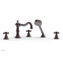 Phylrich 161-48/05W - Deck Tub Set W/ Hs