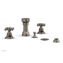 Phylrich 161-60/15A - Four Hole Bidet Set