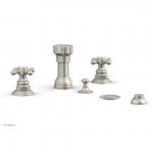 Phylrich 161-60/15B - Four Hole Bidet Set