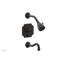 Phylrich 162-26/10B - MARVELLE Pressure Balance Tub and Shower Set - Cross Handle 162-26