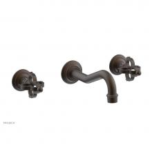 Phylrich 163-11/10B - COURONNE Wall Lavatory Set 163-11
