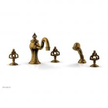 Phylrich 163-48/002 - COURONNE Deck Tub Set with Hand Shower 163-48