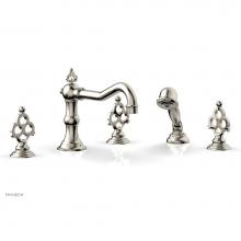 Phylrich 164-48/040 - MAISON Deck Tub Set with Hand Shower 164-48