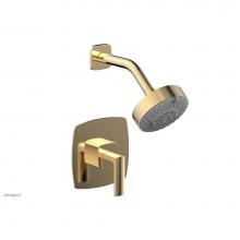 Phylrich 181-22/014 - Pb Shwr Kit Radi, Lever Handle