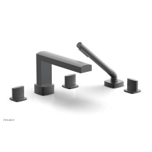 Phylrich 181-48/15G - Deck Tub Set Radi W/ Hs, Blade Handle