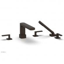 Phylrich 181-49/11B - Deck Tub Set Radi W/ Hs, Lever Handle