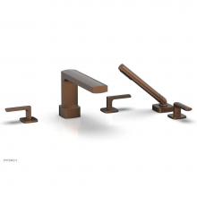 Phylrich 181-49-05A - Deck Tub Set Radi W/ Hs, Lever Handle