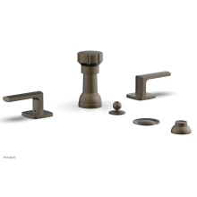 Phylrich 181-61/008 - Four Hole Bidet Set Radi, Lever Handle
