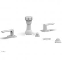 Phylrich 181-61/050 - Four Hole Bidet Set Radi, Lever Handle