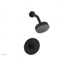 Phylrich 183-22/040 - Pb Shwr Kit Rond, Lever Handle