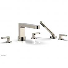 Phylrich 183-49/014 - Deck Tub Set Rond W/ Hs, Lever Handle