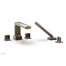 Phylrich 184-48-047 - Deck Tub Set Diama W/ Hs, Blade Handle