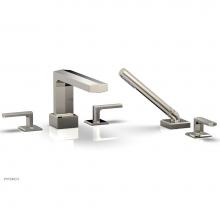 Phylrich 184-49-040 - Deck Tub Set Diama W/ Hs, Lever Handle