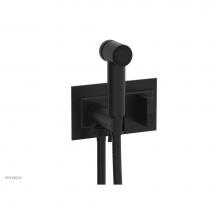 Phylrich 184-64/040 - Wall Mounted Bidet Set Diama, Blade Handle