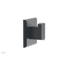 Phylrich 184-76/15G - Gunmetal Gray Diama Single-Post Robe Hook