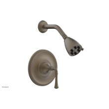 Phylrich 207-21/008 - Beaded Pb Shwr Set - Lever Hdl