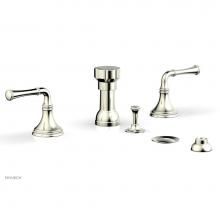 Phylrich 207-60/015 - BEADED Four Hole Bidet Set 207-60