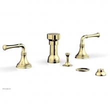 Phylrich 207-60/003 - BEADED Four Hole Bidet Set 207-60