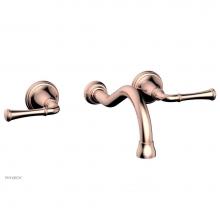 Phylrich 208-56/005 - COINED Wall Tub Set - Lever Handles 208-56