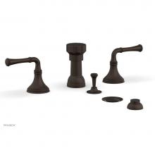 Phylrich 208-60/11B - COINED Four Hole Bidet Set 208-60