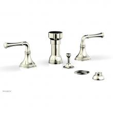 Phylrich 208-60/015 - COINED Four Hole Bidet Set 208-60