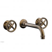 Phylrich 220-11/047 - Wall Lav Faucet Works, Cross Handles