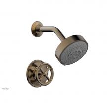 Phylrich 220-21/047 - Pb Shwr Kit Works, Cross Handle