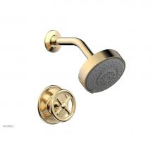 Phylrich 220-21/004 - Pb Shwr Kit Works, Cross Handle