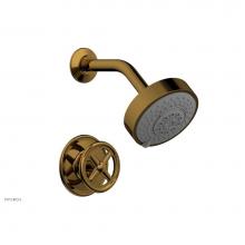 Phylrich 220-21/002 - Pb Shwr Kit Works, Cross Handle
