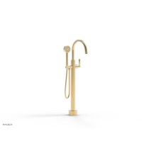 Phylrich 220-45-03/004 - Floor Mounted Tub Filler Lever Hdl W/Handshwr-Short