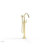 Phylrich 220-45-03/003 - Floor Mounted Tub Filler Lever Hdl W/Handshwr-Short