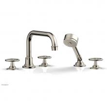 Phylrich 220-48/004 - Deck Tub Set Works W/ Hs, Cross Handle