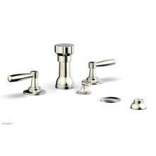 Phylrich 220-61/015 - Four Hole Bidet Set Works, Lever Handle