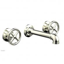 Phylrich 221-11/015 - Wall Lav Faucet Works Industrial, Cross Handles