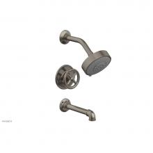 Phylrich 221-26/15A - Pressure Balance Tub & Shower Kit, Cross Handle
