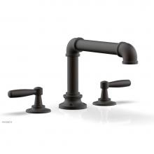 Phylrich 221-41/10B - Deck Tub Set Works Industrial, Lever Handle