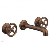 Phylrich 221-56/05A - Wall Tub Set Works Industrial, Cross Handle